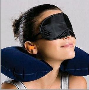 A U-shaped outdoor three-piece set of inflatable pillows, known as the "Three Treasures of Travel" Specification image
