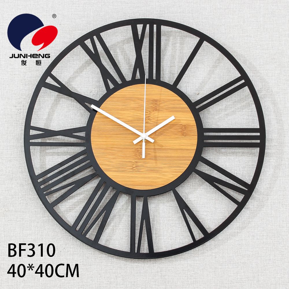 Retro wall clock wall clock net red watch home bedroom living room creative personality European clock wall clock