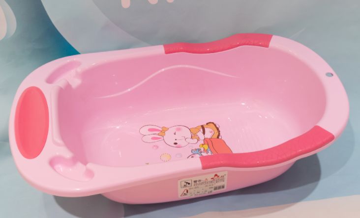 MK1615 新款婴儿洗澡桶家用可坐躺宝宝小号澡盆新生的儿小孩浴盆详情图4