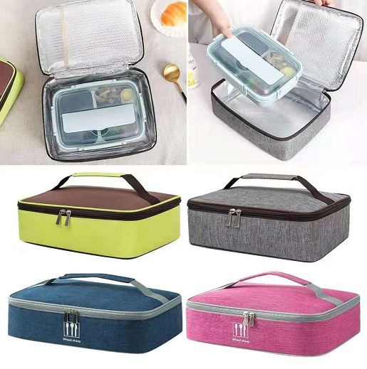 Insulated box handbag