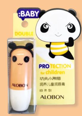 ALOBON Kung Fu Panda Nourishing Children's Lip Balm is colorless details Picture