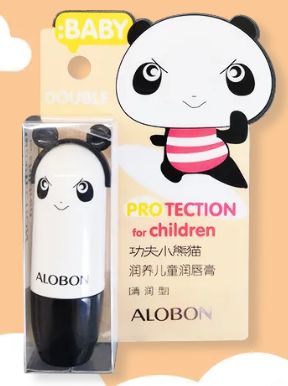 ALOBON Kung Fu Panda Nourishing Children's Lip Balm is colorless Application Scenario