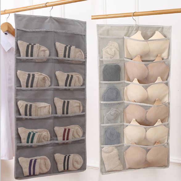Oxford fabric double-sided sock storage bag