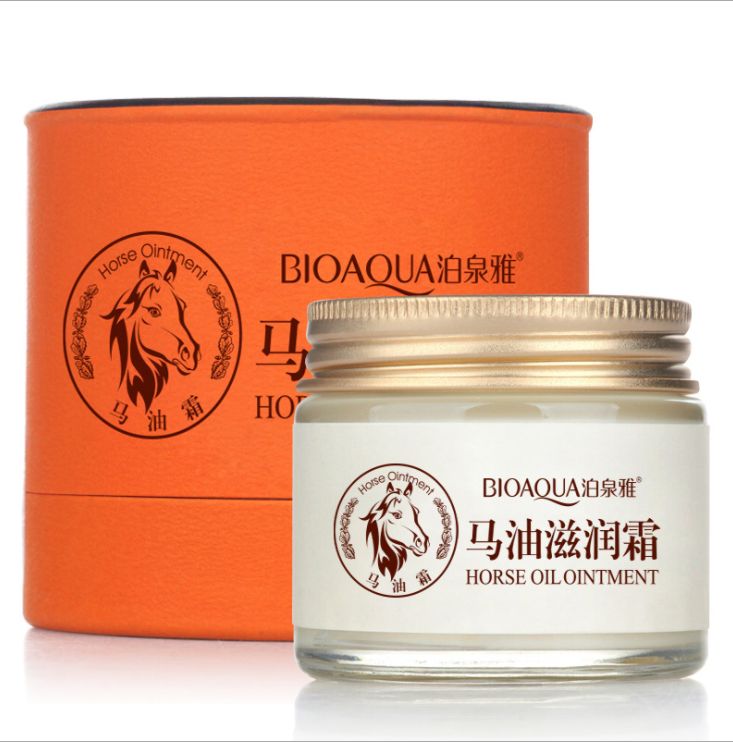 Poquan Yama Oil Cream Horse Oil Cream Moisturizing bright moisturizing face cream Moisturizing delicate skin repair face care