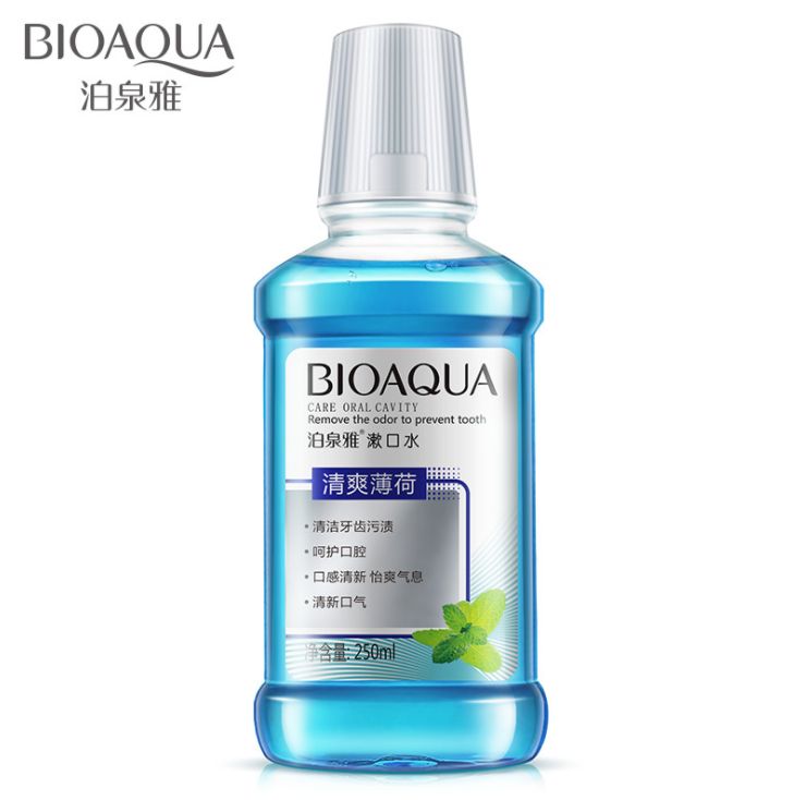 Poquanya Mouthwash Oral Care Cleanser fresh breath mint