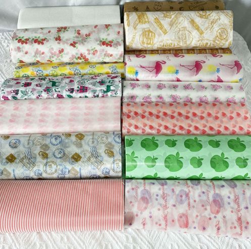 50 pieces of thickened food greaseproof paper candy paper pad paper Wax paper