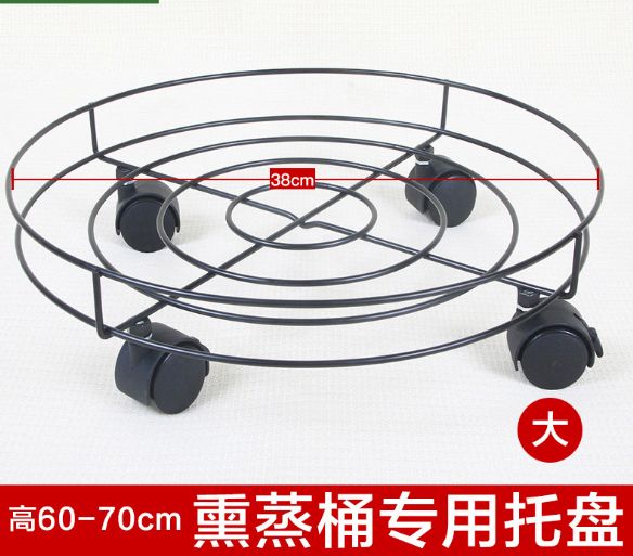 三轮钢瓶架细节图