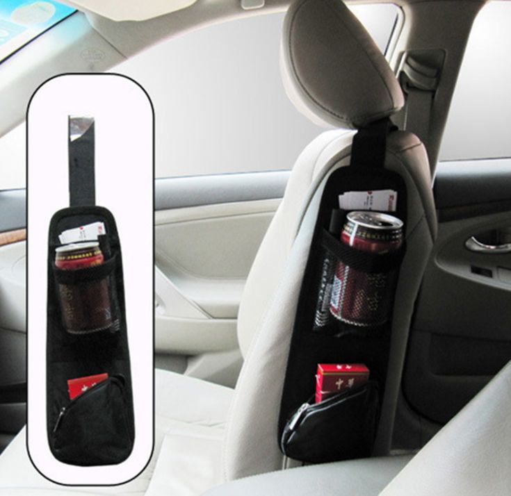 多功能汽车悬挂式座椅后背侧边置物袋 