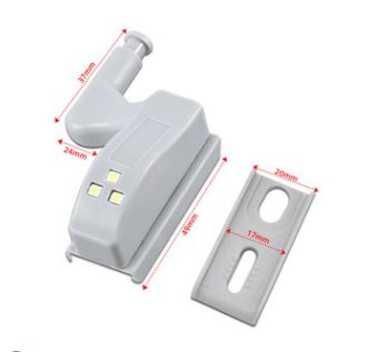 LED hydraulic hinge light