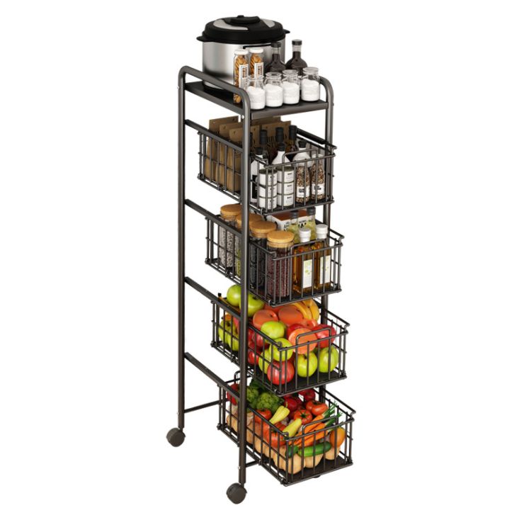 Household vegetable storage rack