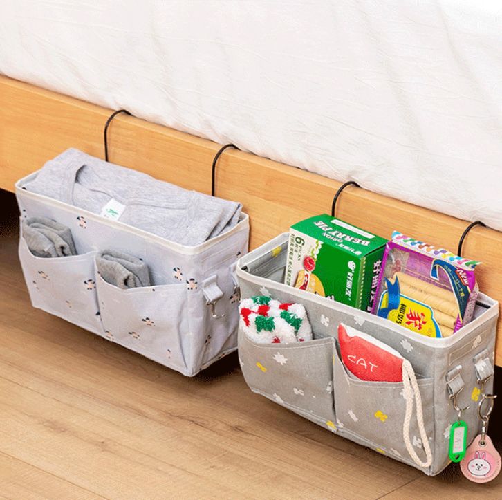 Fabric storage hanging bag