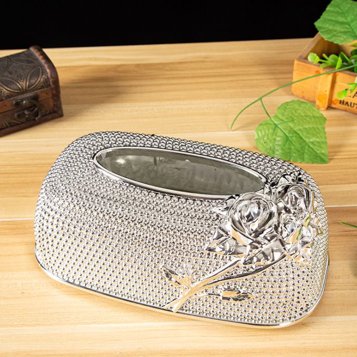 Creative new European-style plastic car tissue box Application Scenario