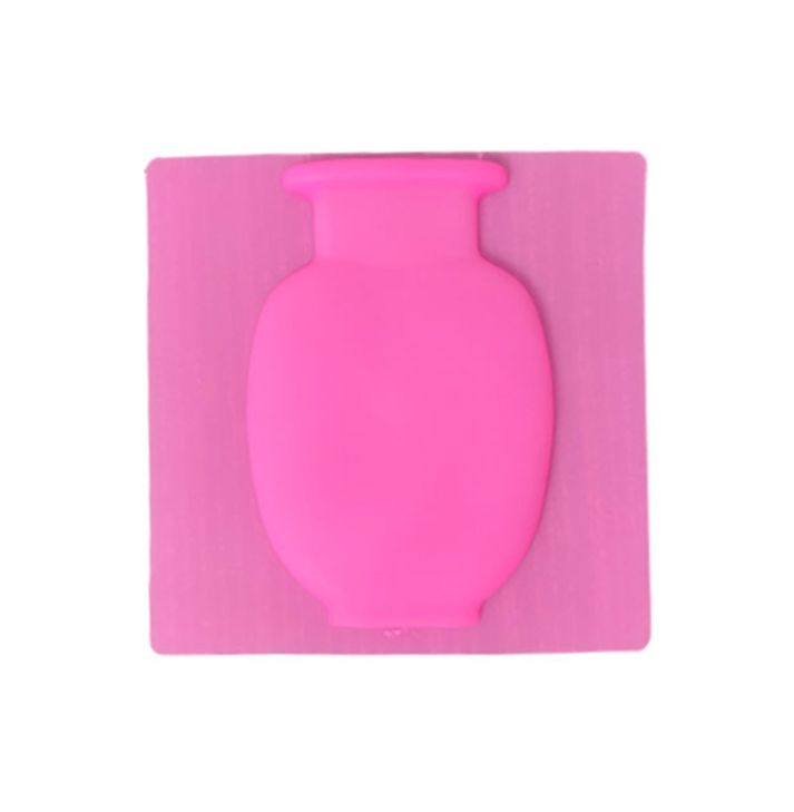 Silicone clear vase