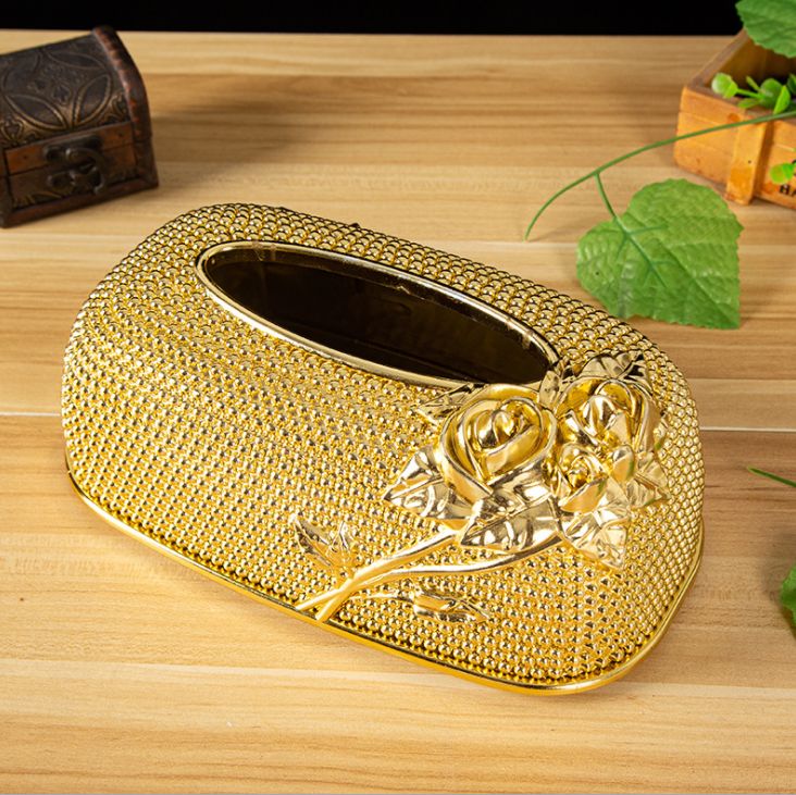 Creative new European-style plastic car tissue box Item Picture