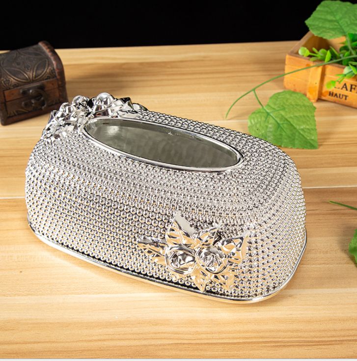 Creative new European-style plastic car tissue box details Picture