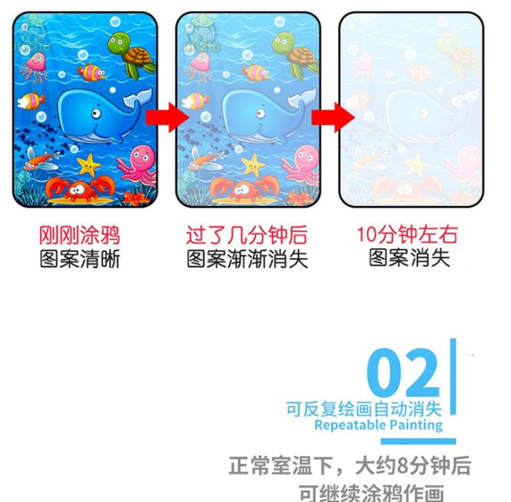 涂鸦水画册细节图