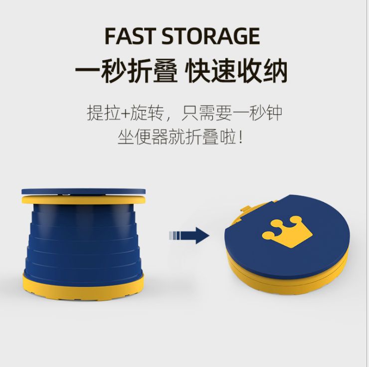 Foldable toilet seat for children