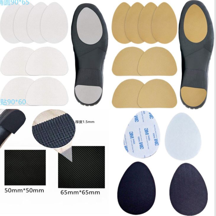 Non-slip sticker on sole