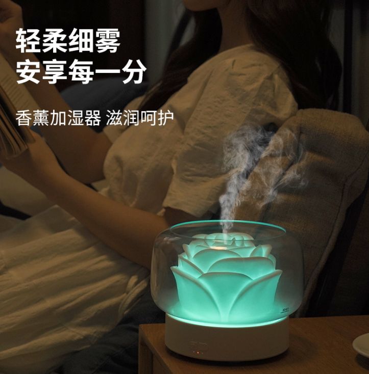 Household bedroom large capacity fog aromatherapy light