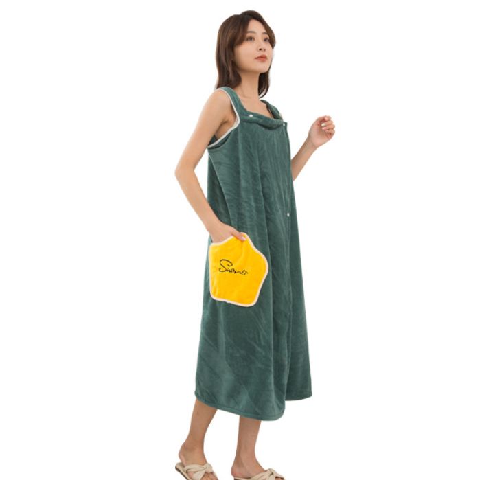 Household coral velvet bath towel Application Scenario