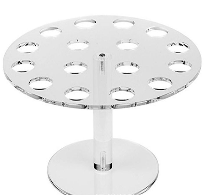 Clear acrylic 16-hole sweet cone ice cream holder
