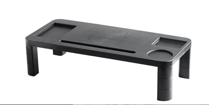 Plastic extended monitor stand