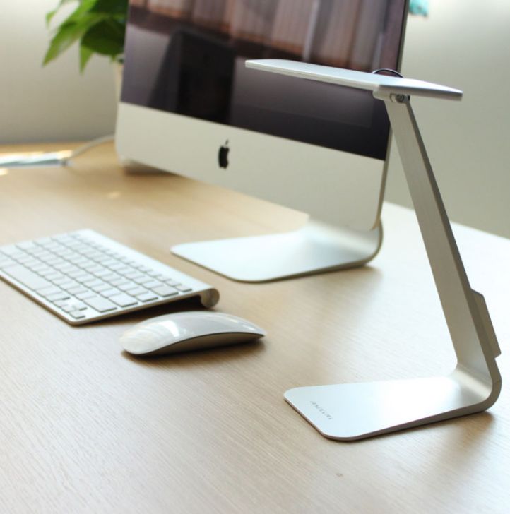 Creative ultra-thin folding LED table lamp