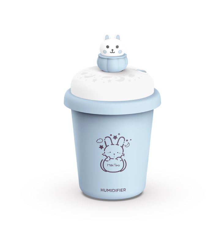 小夜灯加湿器/小夜灯加湿器/奶茶杯加湿器白底实物图