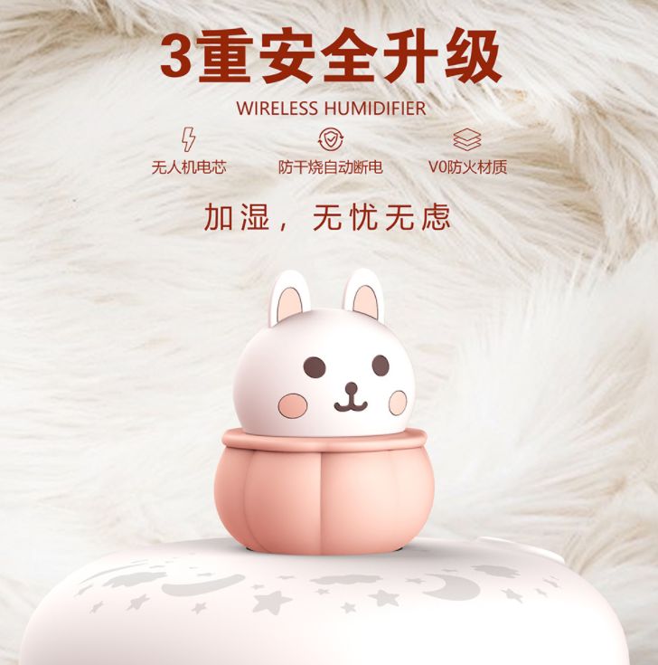 小夜灯加湿器/小夜灯加湿器/奶茶杯加湿器细节图