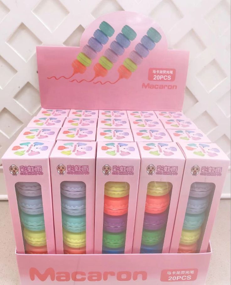 Creative macaron highlighter