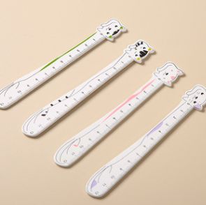 创意卡通绘图书签木尺