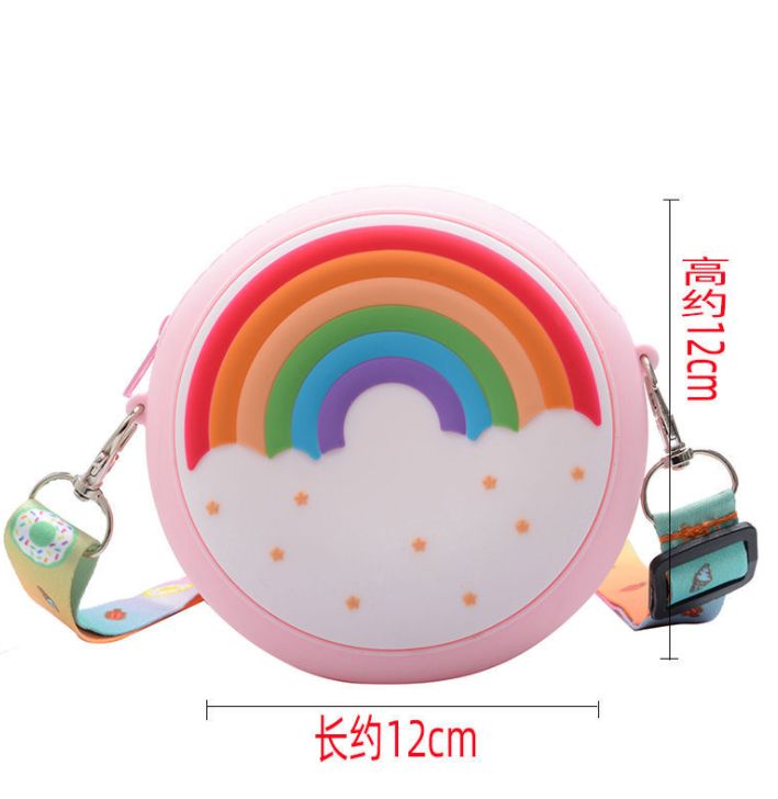 彩虹甜甜圈硅胶零钱包详情图5