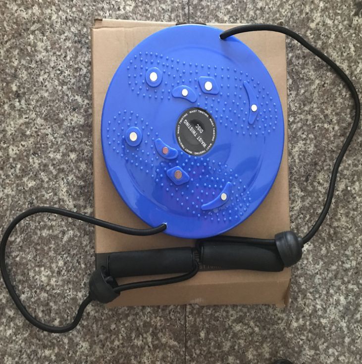 Multi-functional waist-twisting disc