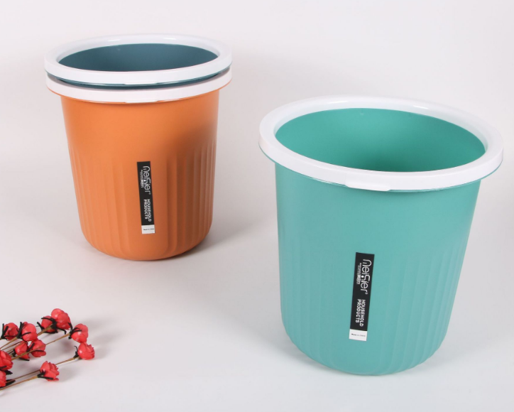 Clutter desk organizer, snack storage basket, plastic toiletries, household organizer, dorm kitchen organizer thumbnail