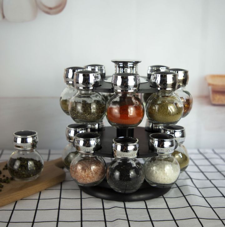 Spice jar Spice jar storage rack