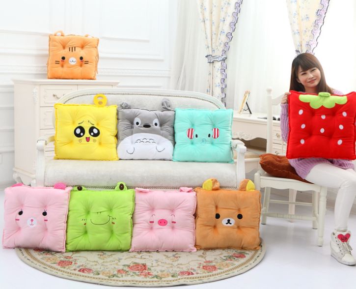 Cartoon one-piece seat cushion Item Picture