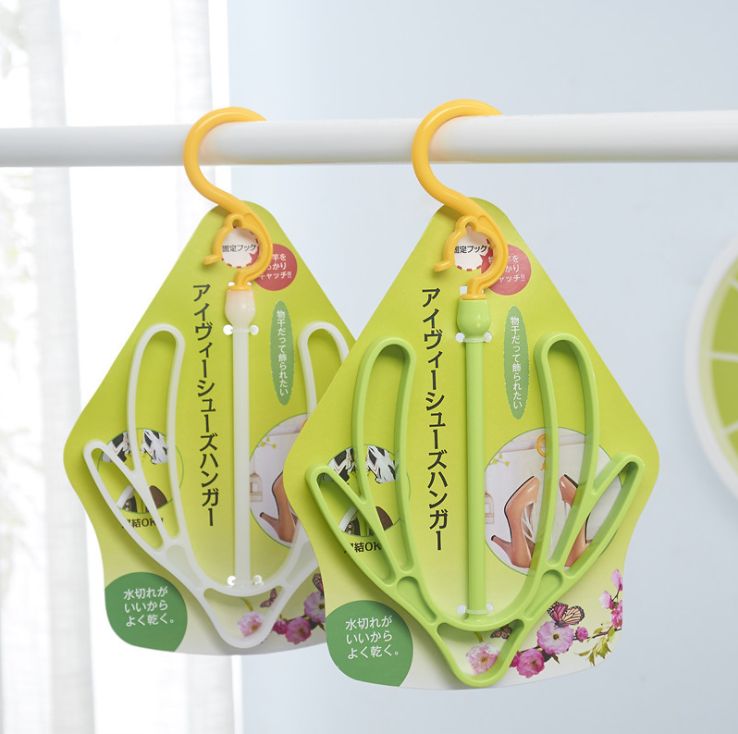 Balcony shoe drying rack