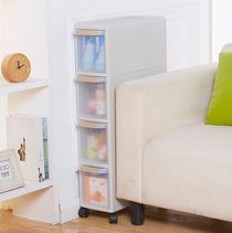 Plastic transparent storage box can be superimposed