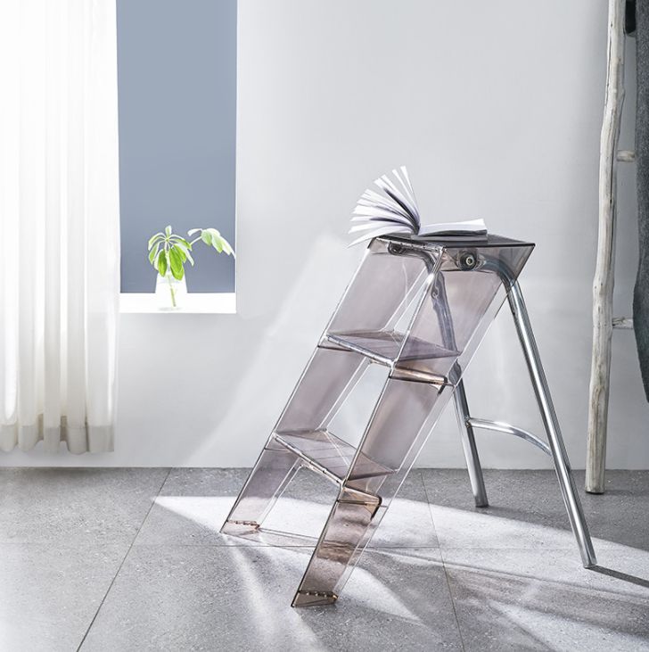 Thickened folding PC miter ladder