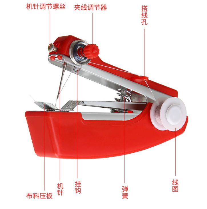 Household manual pocket sewing machine Specification image