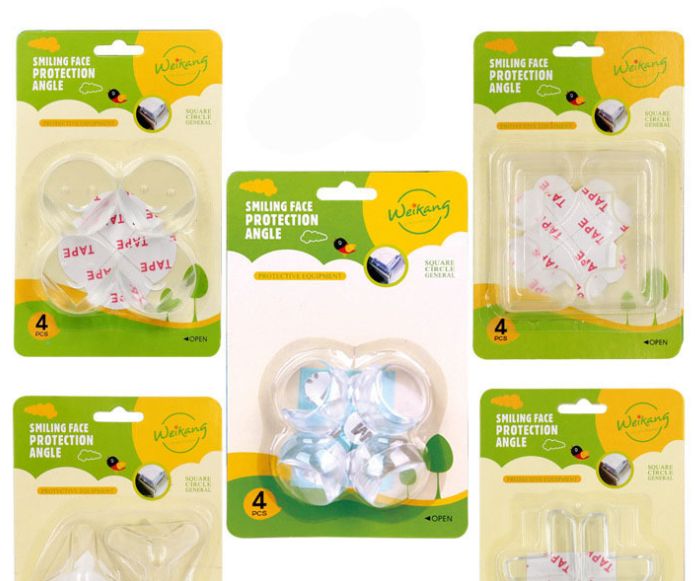 Transparent anti-collision Angle Child safety anti-collision Angle