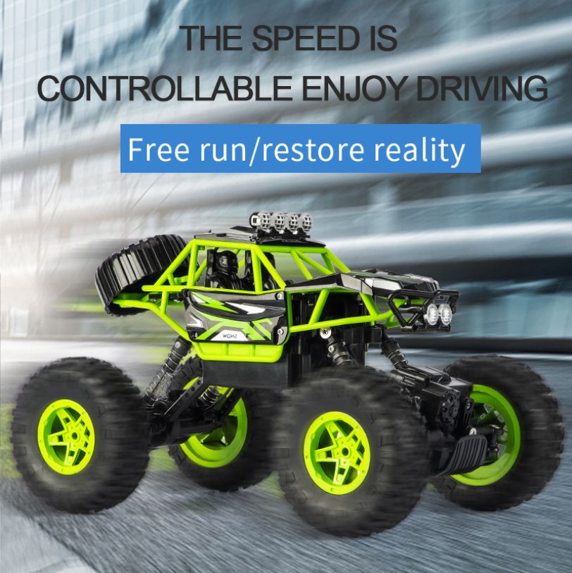 Wholesale of cross-border new off-road four-wheel drive vehicles, four-way racing cars, high-speed climbing remote control cars, rc children's and boys' toys Application Scenario