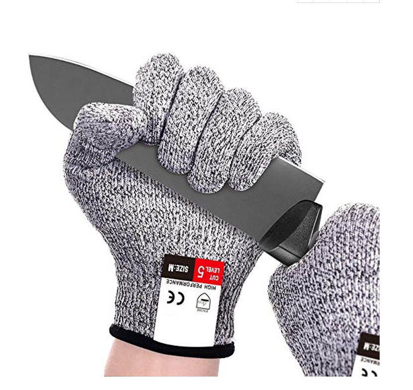 Anti-cutting wear safety gloves