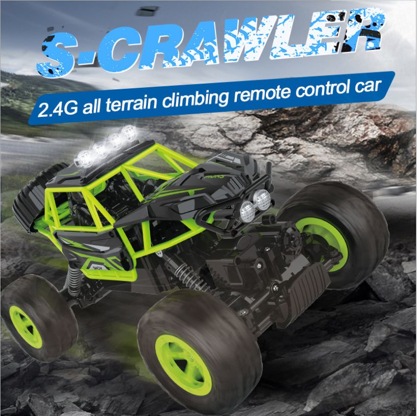 Wholesale of cross-border new off-road four-wheel drive vehicles, four-way racing cars, high-speed climbing remote control cars, rc children's and boys' toys details Picture