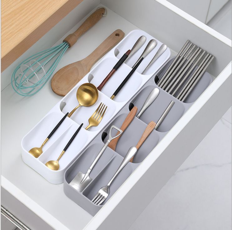 Kitchen cutlery storage box