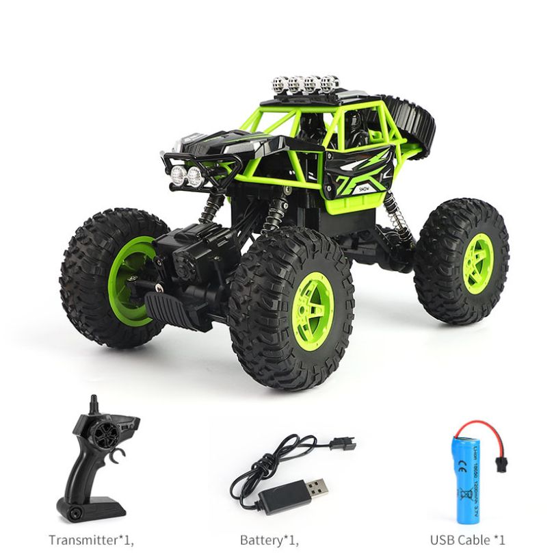 Wholesale of cross-border new off-road four-wheel drive vehicles, four-way racing cars, high-speed climbing remote control cars, rc children's and boys' toys Item Picture