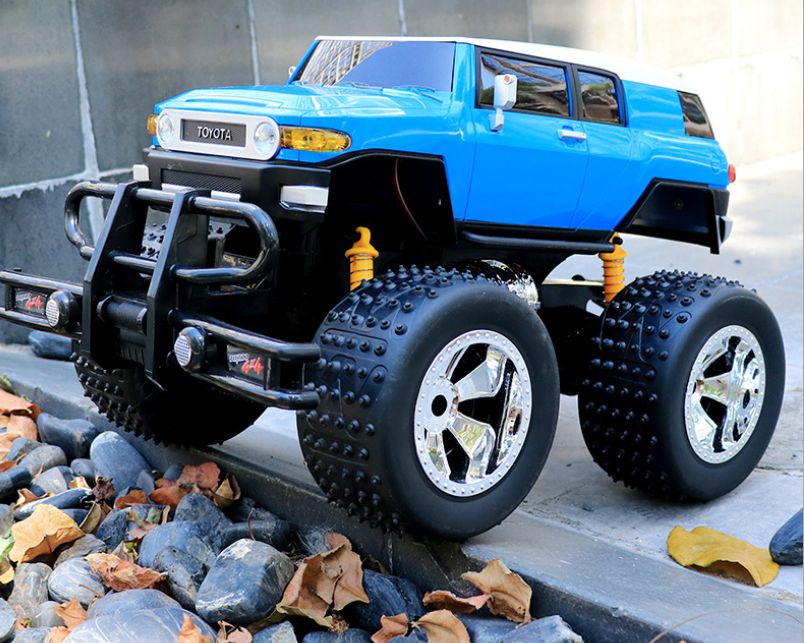 Extra-large remote-controlled car, off-road feet, rc climbing racing car, charging, high-speed professional children's toy for boys