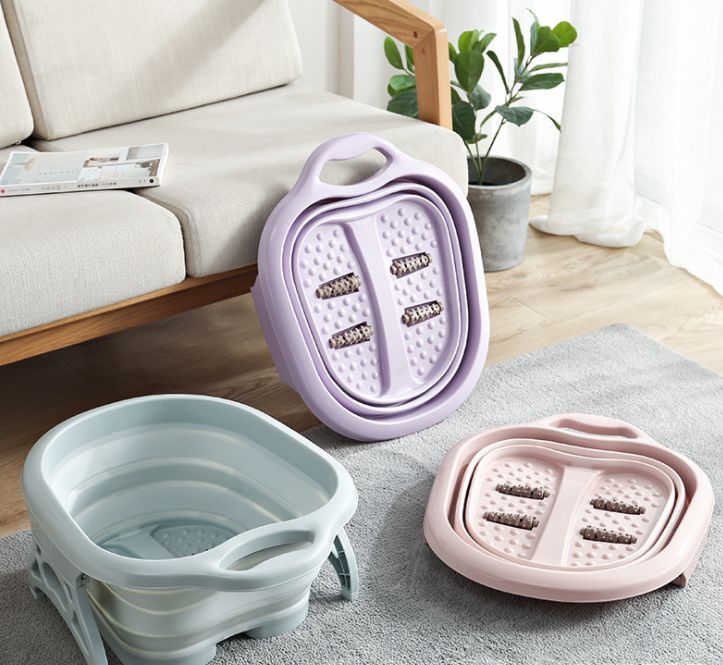 Folding foot bath basin Specification image