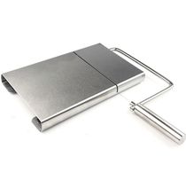Stainless steel cheese slicer