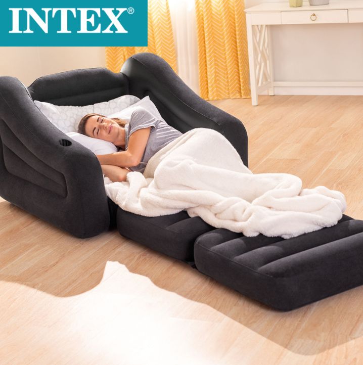 Luxurious single-person inflatable sofa bed Application Scenario